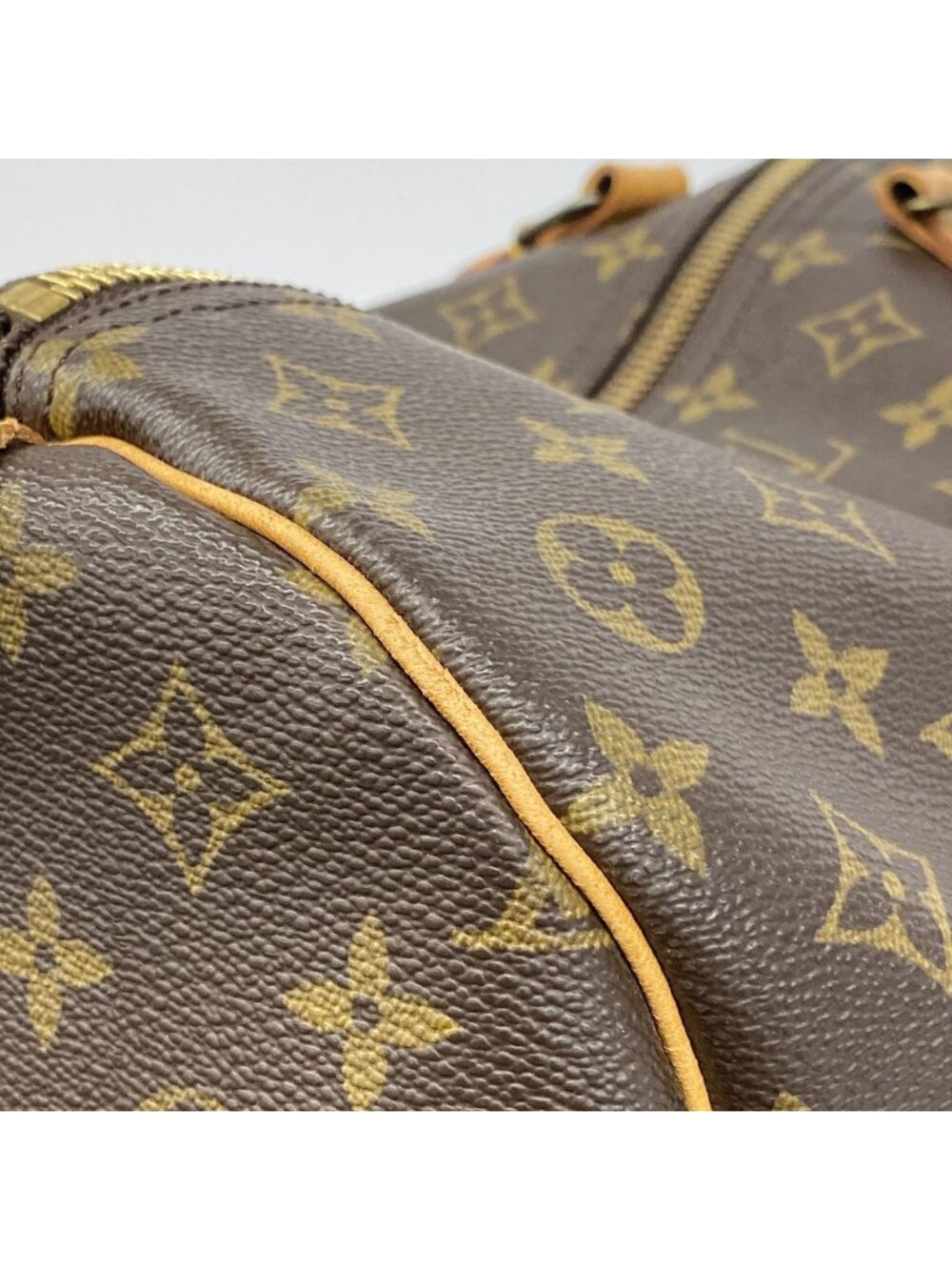 Louis Vuitton Boston Bag Monogram Keepall 60 Brown - Picture 14 of 15